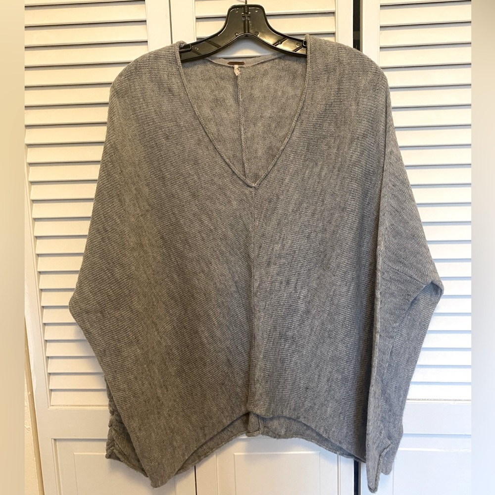 Free People Gray Sweater